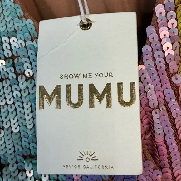 Show Me Your MuMu “Wear Me Out” Sequin Dress XL - Picture 9 of 9